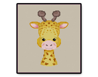 Giraffe - PDF Cross Stitch Pattern