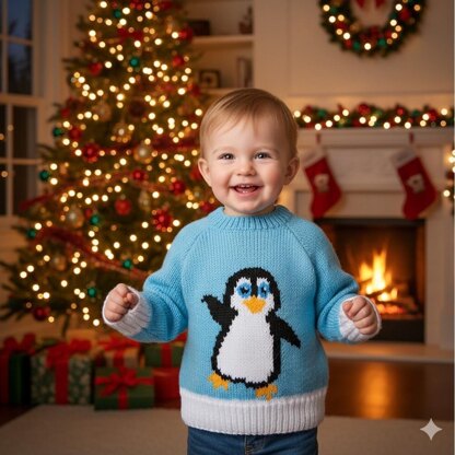 Baby Penguin Sweater