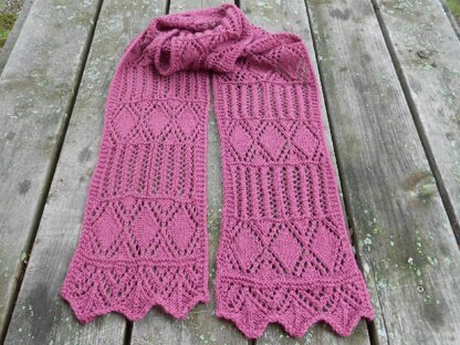 Diamond Medley Scarf