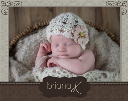 Newborn Mohair Bonnet