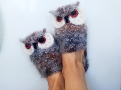 Owl slippers