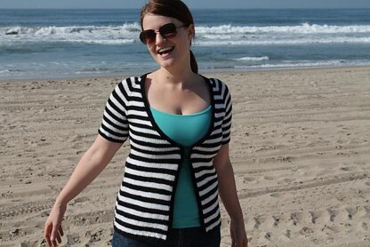 Hipster Stripe Cardigan