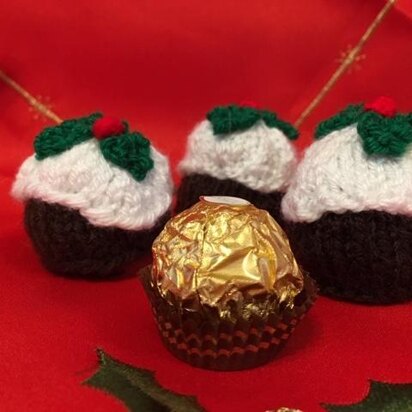 Xmas Pudding Cover for Ferrero Rocher Chocolate