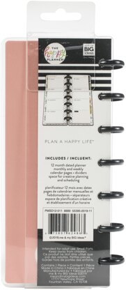 Happy Planner 12-Month Dated Skinny Mini Planner - Something Good Today, July 2020
