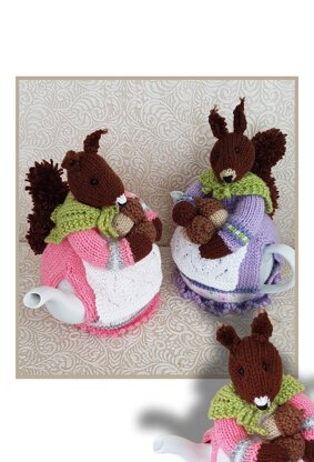 Beatrix Nutcracker Squirrel Tea Cosy