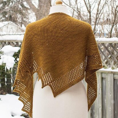 Bella shawl - knitting pattern