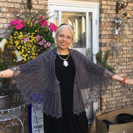 Antique silver bird wings #6