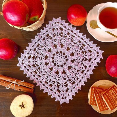 Square Doily "Autumn".