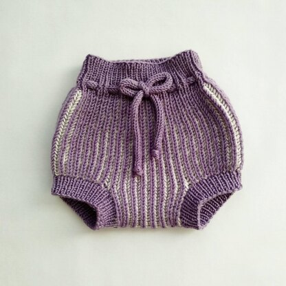 Winter Duo Baby Bloomers and Romper