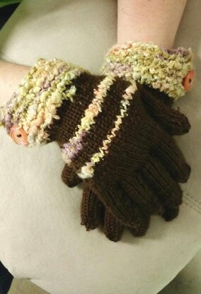 Fledgling Gloves with Chunky Cuff