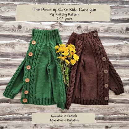 The Piece of Cake Kids Cardigan | 2-14 years