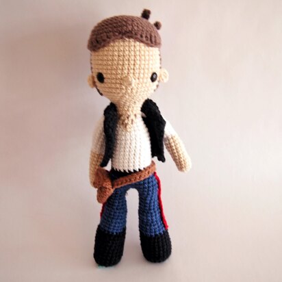 HAN SOLO STAR WARS - amigurumi pattern