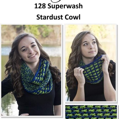 Stardust Cowl in Cascade 128 Superwash - C276