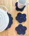 Flower Coaster & Trivet Set