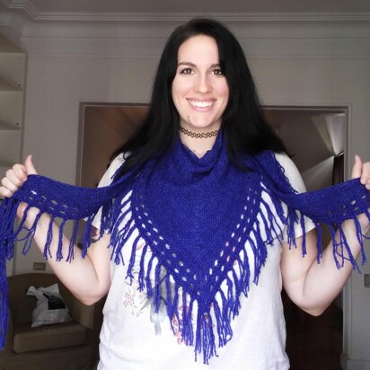 Fringe Theory Shawl