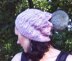 "Blush" slouchy hat