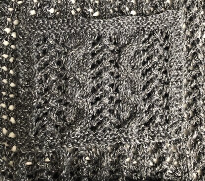 Lacy Pocket Shawl