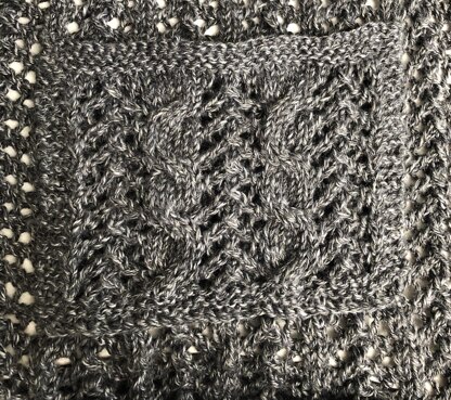 Lacy Pocket Shawl