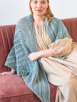 Linden Shawl in Berroco Lanas PDF