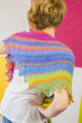 Phlegethon Shawl