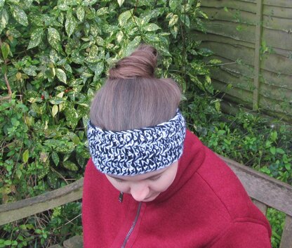 Tweed Effect Ear Warmer