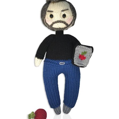 Bob the papa. Knitting Doll Pattern