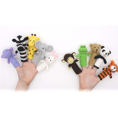 Animal Finger Puppets Crochet Pattern