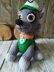 Knitted Rocky from ‘’Paw Patrol’’