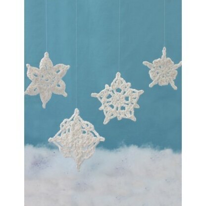 Assorted Snowflakes in Lily Sugar 'n Cream Solids