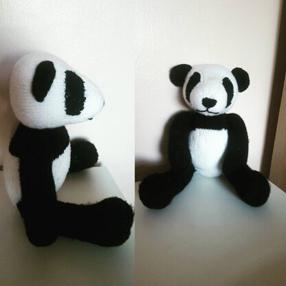 Knit A Teddy - Panda