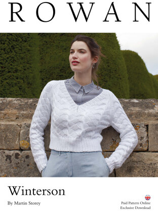 Winterson Jumper in Rowan Summerlite DK - Downloadable PDF