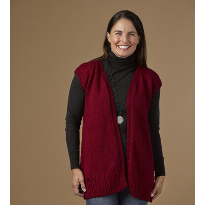 Matanuska Vest in Valley Yarns Hampden - 1069 - Downloadable PDF