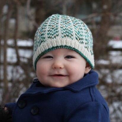 Transposed Hat - knitting pattern
