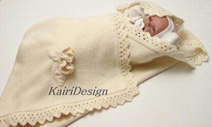 Baby blanket lace