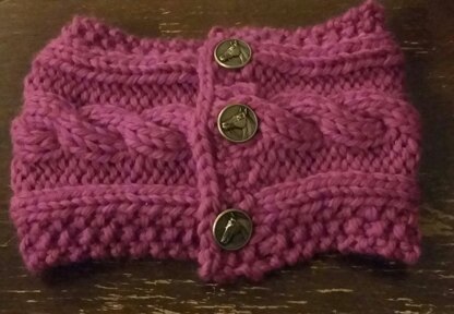 Chunky cowl (pink)