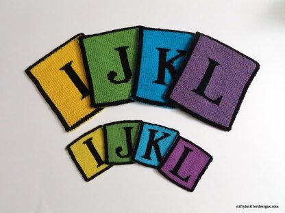 Alphabet Coasters & Potholders