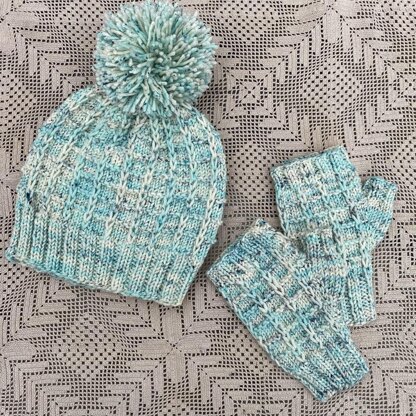 Cozy Hearth Hat Set