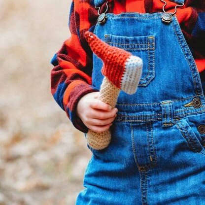 Firefighter's Axe Baby Rattle