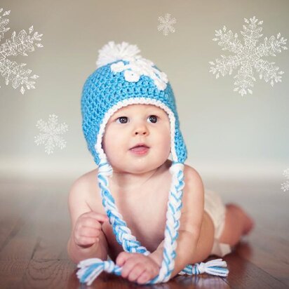 Winter Snowflake Hat