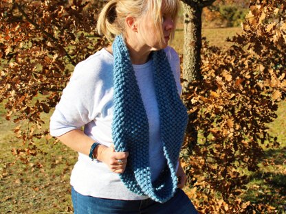 Winter Blues - Double Cowl / Eternal Scarf