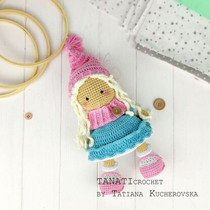 CROCHET PATTERN “Best friend Doll Miley”