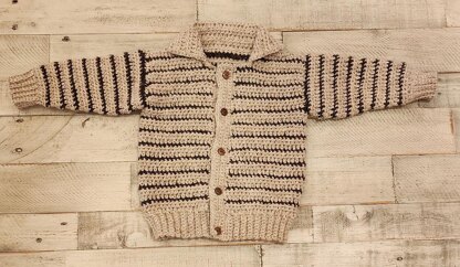 Boys' Pinstripe Sweater