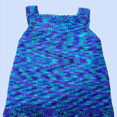 Wide-neck Sleeveless Toddler Tunic