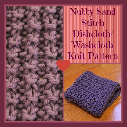 Nubby Sand Dishcloth