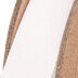 Bowtique Zweiseitiges Satinband (5 m x 18 mm) - Weiß