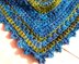 Northern Lakes Crochet Triangle Shawl