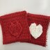 Embossed Heart Pouch