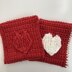 Embossed Heart Pouch