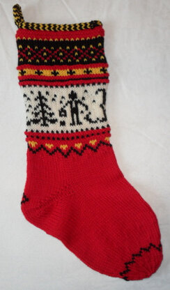 Scandinavian Christmas Stockings by Mette Handberg