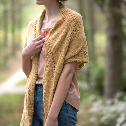 Berroco Amber Waves Shawl PDF